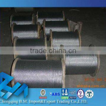 Stainless Steel Wire Rope, Galvanized Steel Wire Rope, Rope Cable
