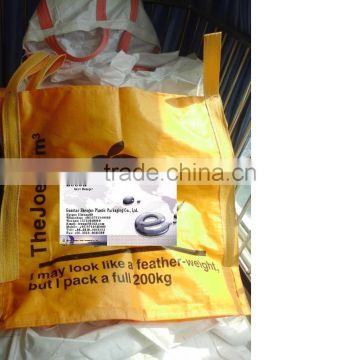 polypropylene loop handle big ton bag waterproof jumbo bag