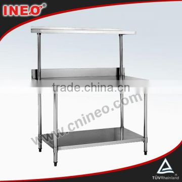 Stainless Steel Commercial Restaurant And Hotel Kitchen Food Service Table