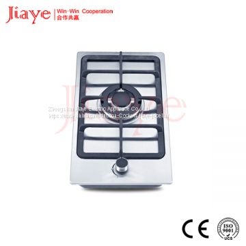 Jiaye Group Stainless steel gas hob/Most popular type 1 burner gas hob/ high quality gas hob JY-S1001