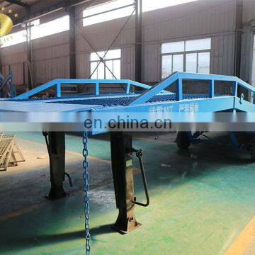 7LYQ Shandong SevenLift container ramp and track for lifting truck for unloading