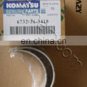 6732-31-3410 diesel engine parts 6D102 connect rod bearing spare part for excavator