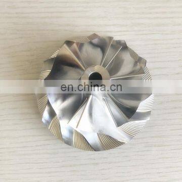 GT4288 6+6 blades 63.45/87.00mm turbo milling/aluminum 2618/billet compressor wheel for 452101/452174-0001