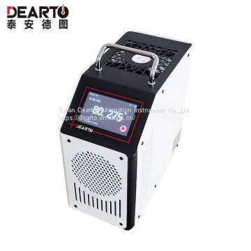 0.001 deg C resolution portable dry block well -30~150 C low temperature calibrator