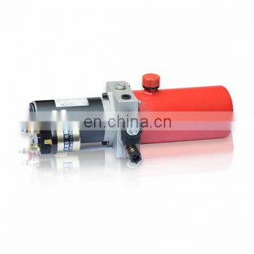 24v 800W 0.75cc/r Hydraulic Power Pack manufacture with good design HPU-10BBBDBHAECA