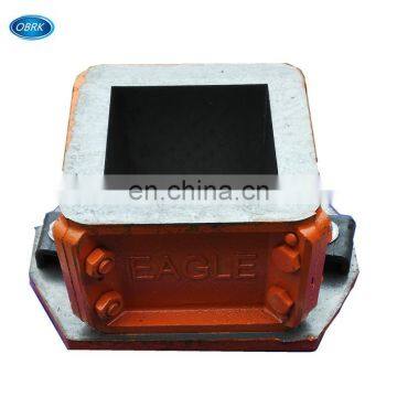 Hot sale 100mm Cube Cast Iron Molds Moulds for testing concrete/cement