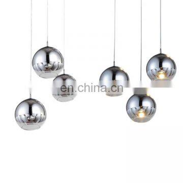 Zhongshan made led round  kitchen pendant light glass