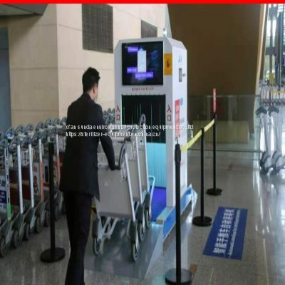 UVC Android touch control system Airport  Intelligent trolley sterilizer equipment