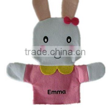 plush toy rabbit hand puppet