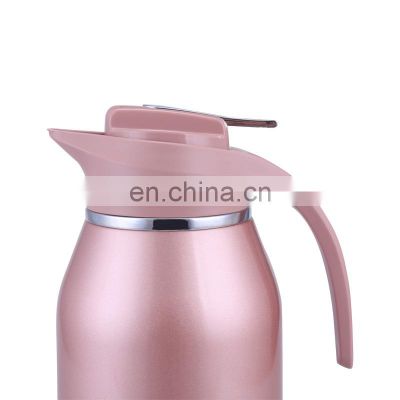 Top Quality Coffee Pot  Middle East Thermal Milk Pot Water Pot With Glass Lined  1L 1.9L Insulated Vacuum Flask