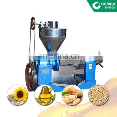 User-friendly small oil expeller diesel sunflower seed oil making machine