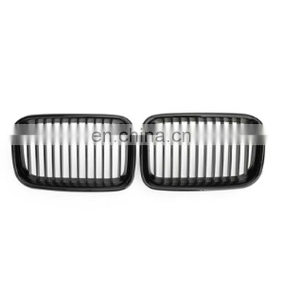 Gloss Black Car Front Gloss M-color Kidney Grille Grilles For BMW E36 318/328/328 1992 1993-1996  Car Styling Racing Grills