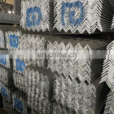 China supplier Dx51d dx52d L shaped equal unequal galvanized steel angle bar