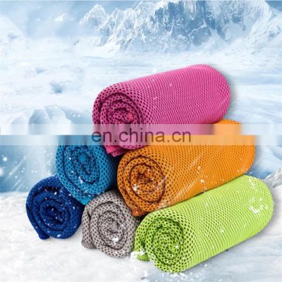 Custom Quick Dry absorbent sweat instant cool Microfiber Cooling Sports Towel For All Activities