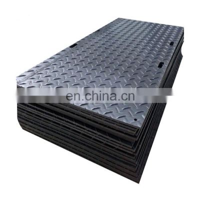 4X8 Plastic HDPE Ground Protection Mats Construction Worksite Roadways Mat for Heavy Equipment