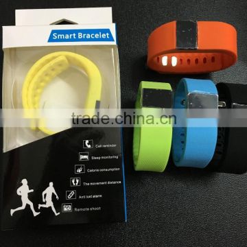 Mini Band Smart Sports Wrist Bracelet Waterproof Tracker Fitness with PVC box package