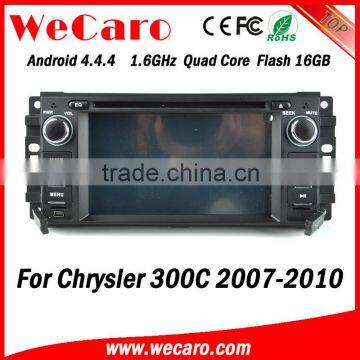 Wecaro WC-JC6235 Android 4.4.4 gps navigation HD car audio for chrysler 300c 2007 - 2010 USB SD