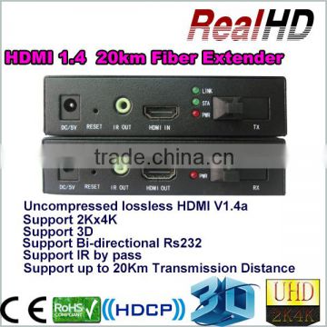 2016 China Original Uncompressed lossless 20km V1.4a HDMI Fiber Optical Extender Cable