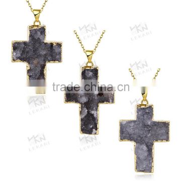 wholesale indian jewelry, Crystal cross pendant necklace
