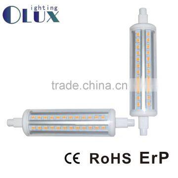 2016 Made in China Alibaba express new R7S LED 360 Beam angle 8W 118mm R7S led light