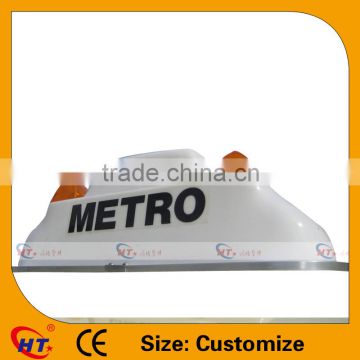 Roof top led taxi billboard advertising light box