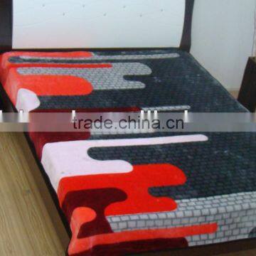 Hot selling New design polyester Raschel Blankets