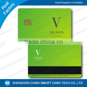 Plastic PVC SLE 4442 blank smart card