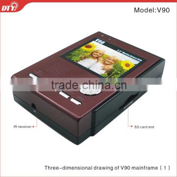 2013 professional with best seller!portable dvr player camera with screen, V90
