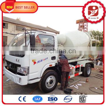 Programmable 12m3 concrete transit mixer, concrete mixing truck, small concrete mixer truck for sale with CE approved