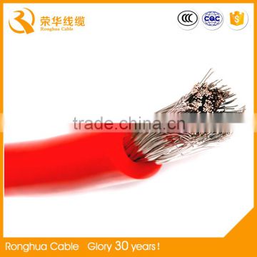 Heating Application and Tinned copper Conductor Material silicone rubber heat resistance insulation wire                        
                                                Quality Choice