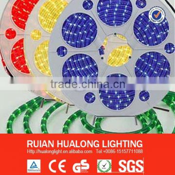 CE approved colored skin ricce rope light