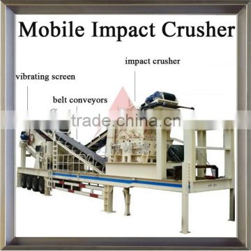 China Manufacturer Supplies Complete Set of Cheap Small Mobile Impact Crusher