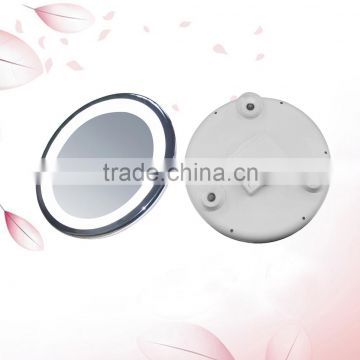 Led mirror suction wall mirror with touch sensor