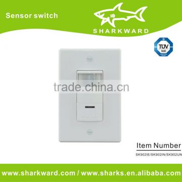 110-277VAC Pir motion sensor light switch SK902IE ,small pir motion sensor switch