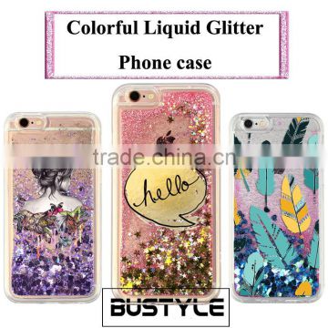 3D printing bling bling liquid case for iPhone 5 6 plus glitter phone case for samsung galaxy s7 j7 shell case                        
                                                                                Supplier's Choice