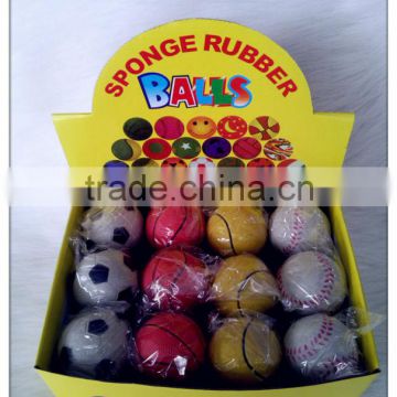 Elastic Rubber Chews Round Ball Playing toy