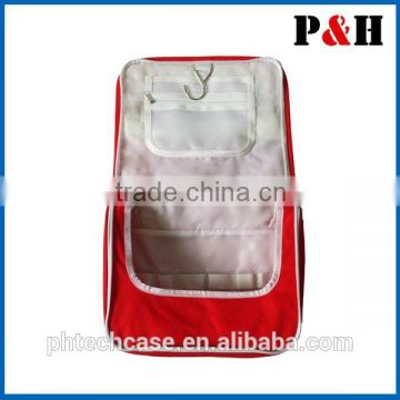 Polyester Type Travel Toilet Storage Toiletry Wash Shaving Bag