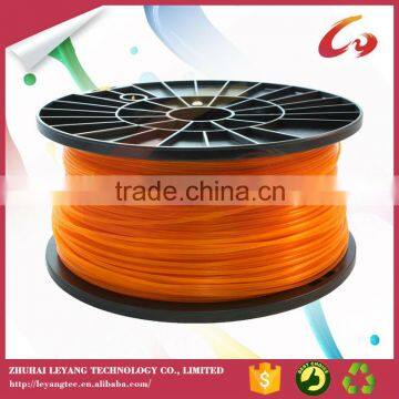 Orange 1.75mm abs filament for 3D printer