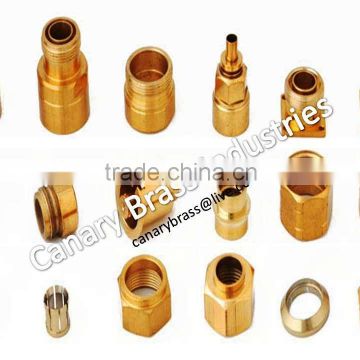 brass automotive components turned parts