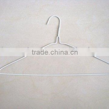 Wire hanger 16" or 18" White Dress Hanger