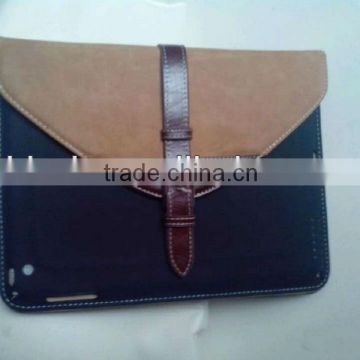 PU Leather Belt briefcase for ipad 2/3/4