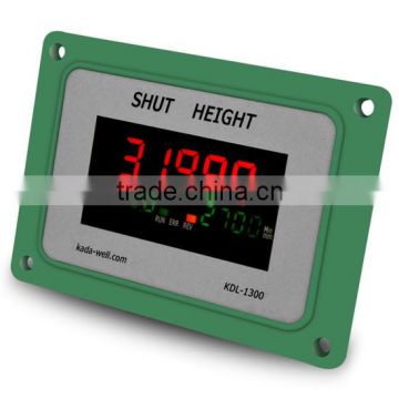 Digital Shut Height Indicator for Cross Shaft Press