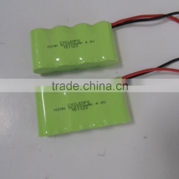 4.8v ni-mh aa 2100mah rechargeable battery pack China factory price ni-mh 4.8V aa 2100mAh