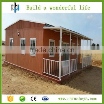 Low cost one floor prefabricated houses for sale
