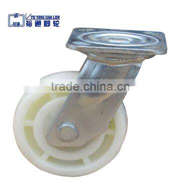 Factory supply 5,6,8inches industrial nylon brake swivel caster wheels