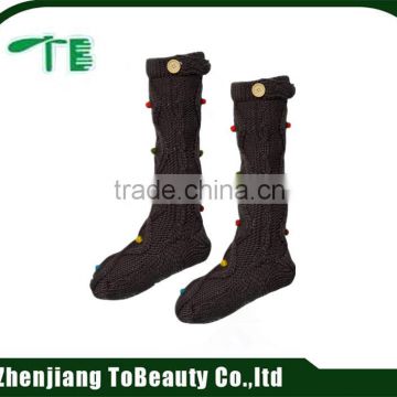 jacquard cotton boot socks