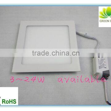 Ultra thin aluminum housing flat led panel lights 4w with ce rohs approved