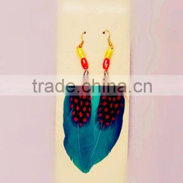 The charm hot sale feather eardrop