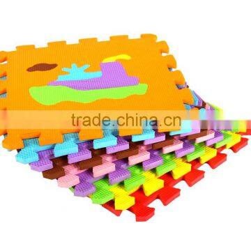 High density reversible EVA foam floor Jigsaw puzzle mats for educational use