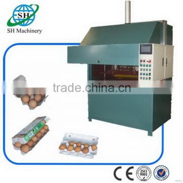2016 promotional to go toppaper egg carton making machine